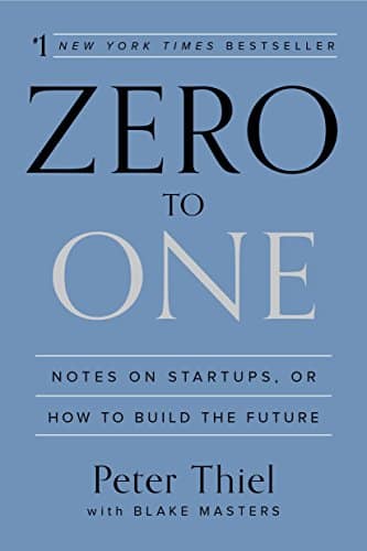 Zero To One - bookcover