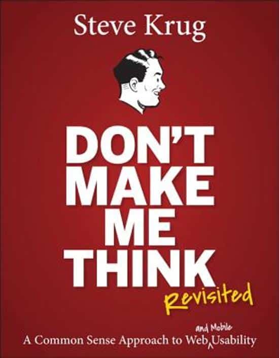 Don't Make Me Think - bookcover