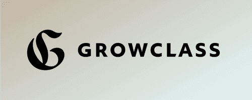 Logo GrowClass - Best Growth Marketing Certificate 2023 for Startup Founders