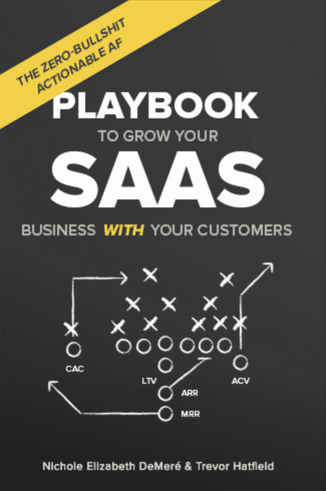 SaaS Growth Playbook - Growth Hacking book cover