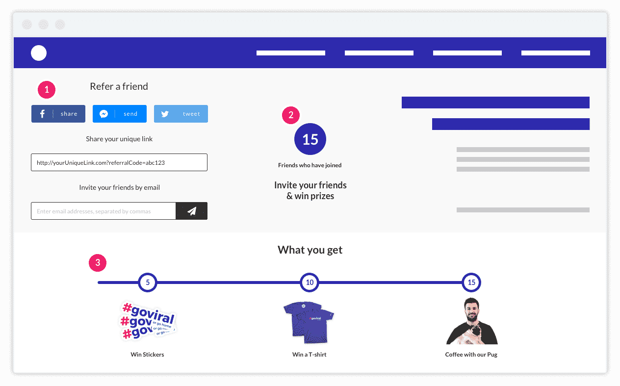 Referral tool Viral Loops